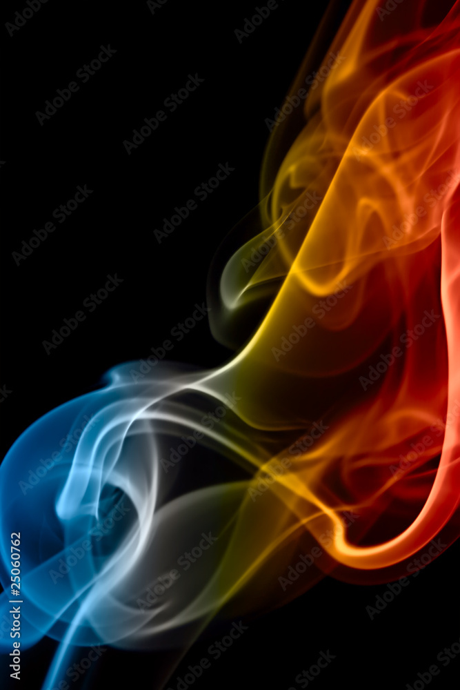 Abstract background of beautiful color smoke waves. Abstract background of beautiful color smoke waves.