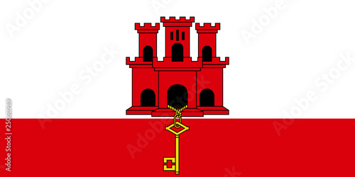 Gibraltar Flag