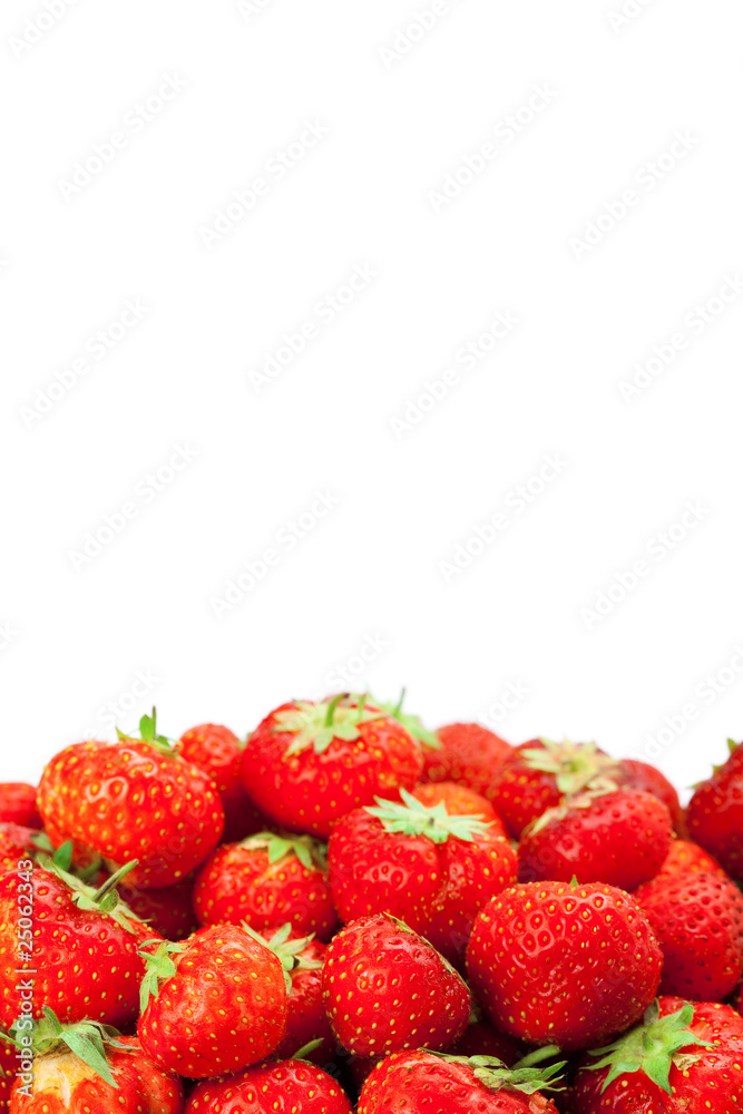 strawberry isolated on white strawberry isolated on white