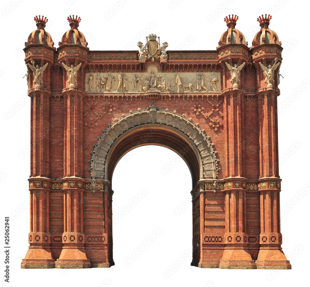 Obraz premium Arc de Triomf in Barcelona