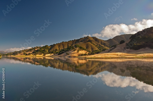 Uvas Reservoir Reflection