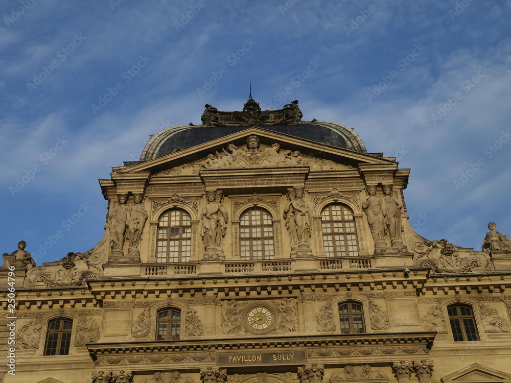 Obraz premium Museo del Louvre en Paris