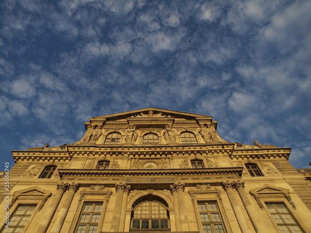 Obraz premium Museo del Louvre en Paris