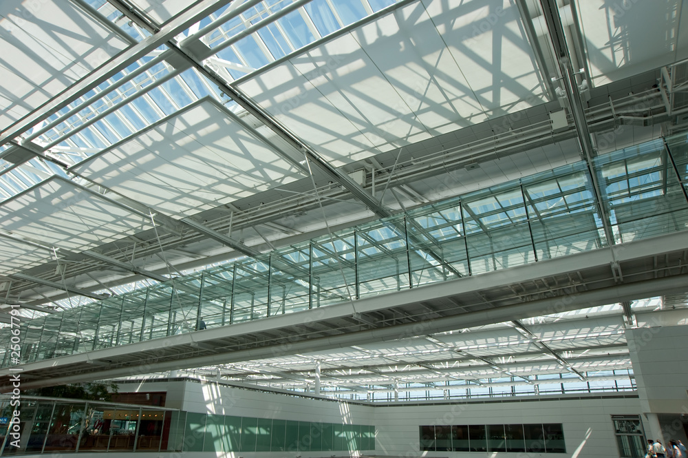 Modern Glass Building Interior Modern Glass Building Interior
