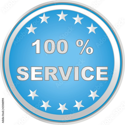 bouton 100% service