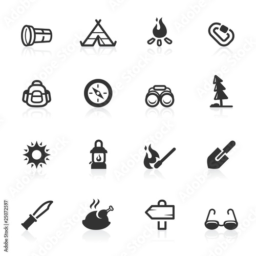 Outdoor & Camp Icons - minimo series