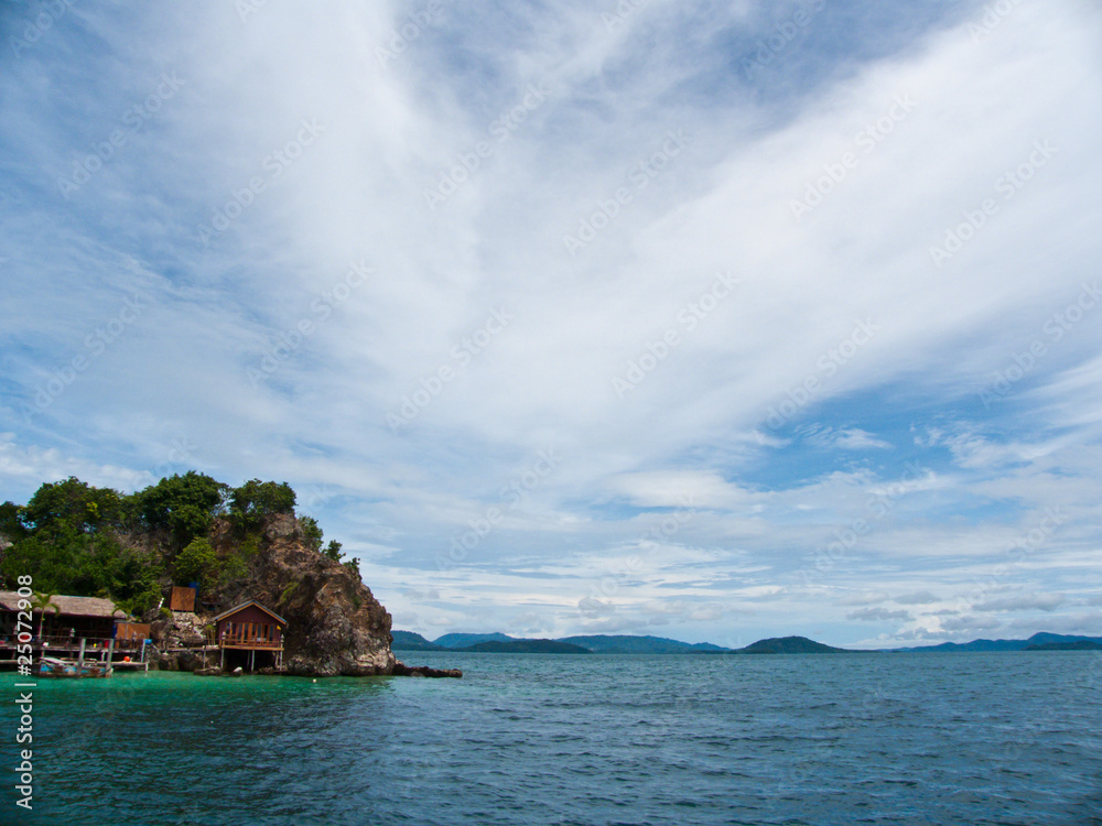 Ko Khai Nui Island in Phuket South of Thailand