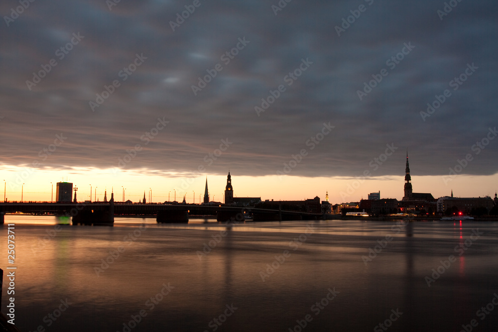 Old Riga near river