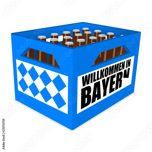 bierkasten willkommen in bayern I