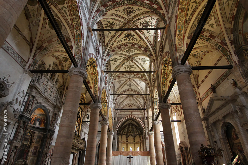 St. Anastasia church in Verona