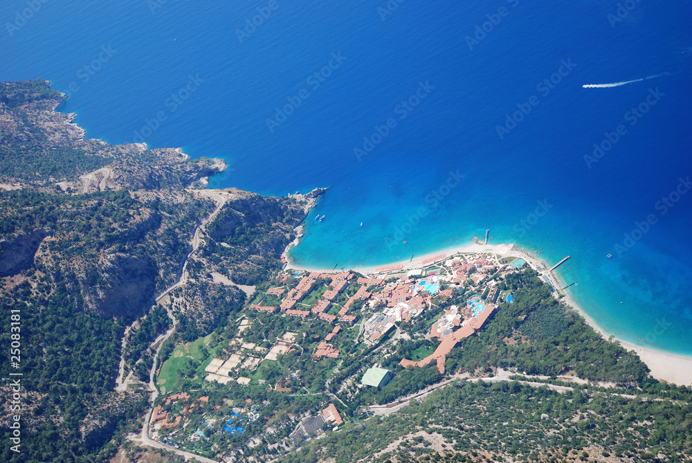 Oludeniz from the air