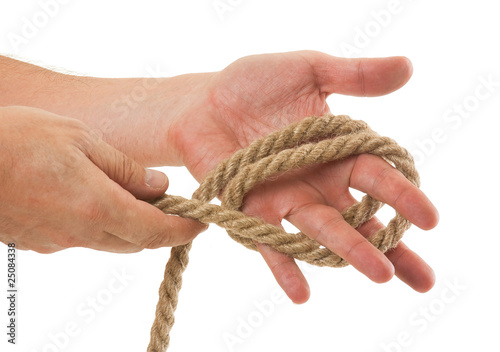 tying ropes