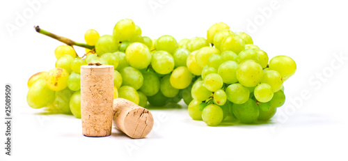 Grape and corks