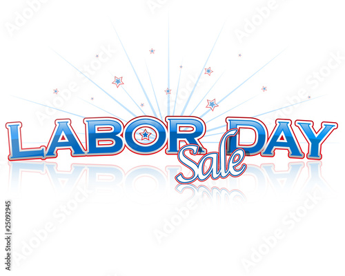 Labor day sign