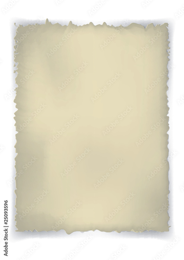 Old sheet of paper Old sheet of paper