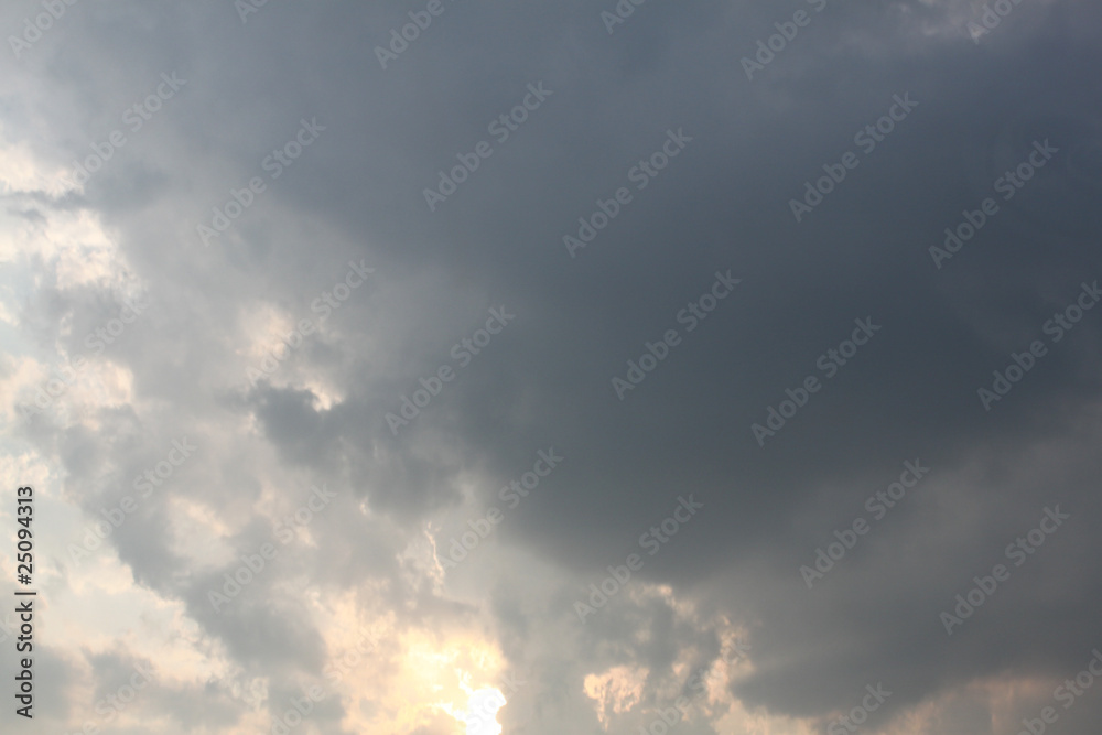 Obraz premium rain cloud