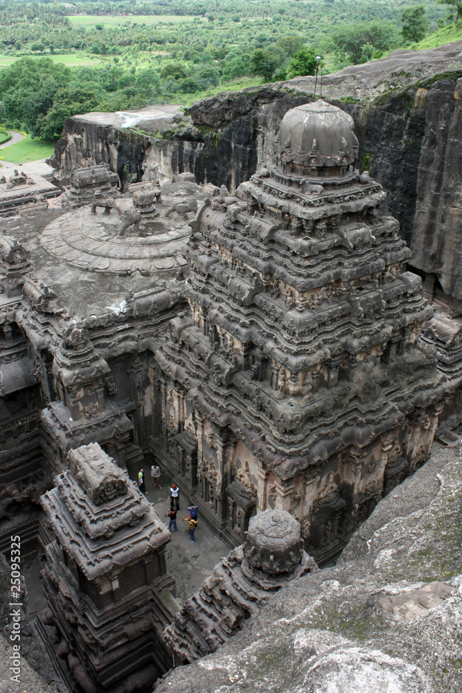 Fototapeta premium Ellora - temple de Kailasanatha
