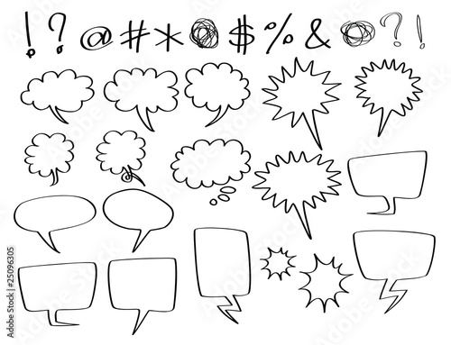 speech bubbles