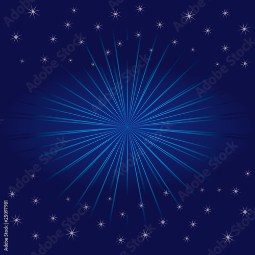 Space background, vector illustration, EPS file included