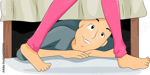 Man Under Bed
