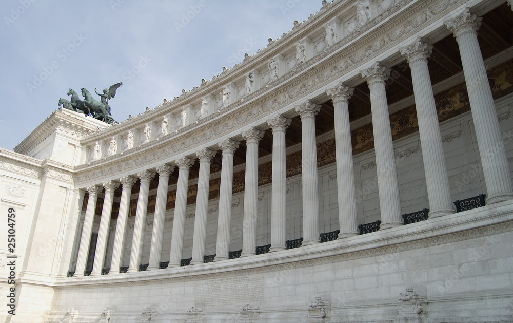 Monumento a Victor Enmanuel en Roma