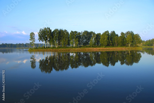 landscape on the lake
