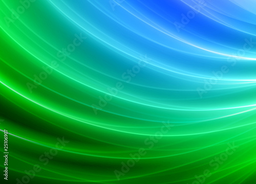 Green and blue background