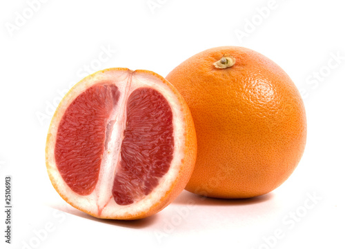 grapefruit with half