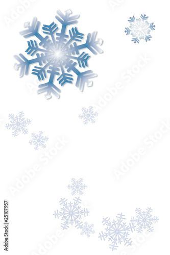 Schneeflocke Eiskristall