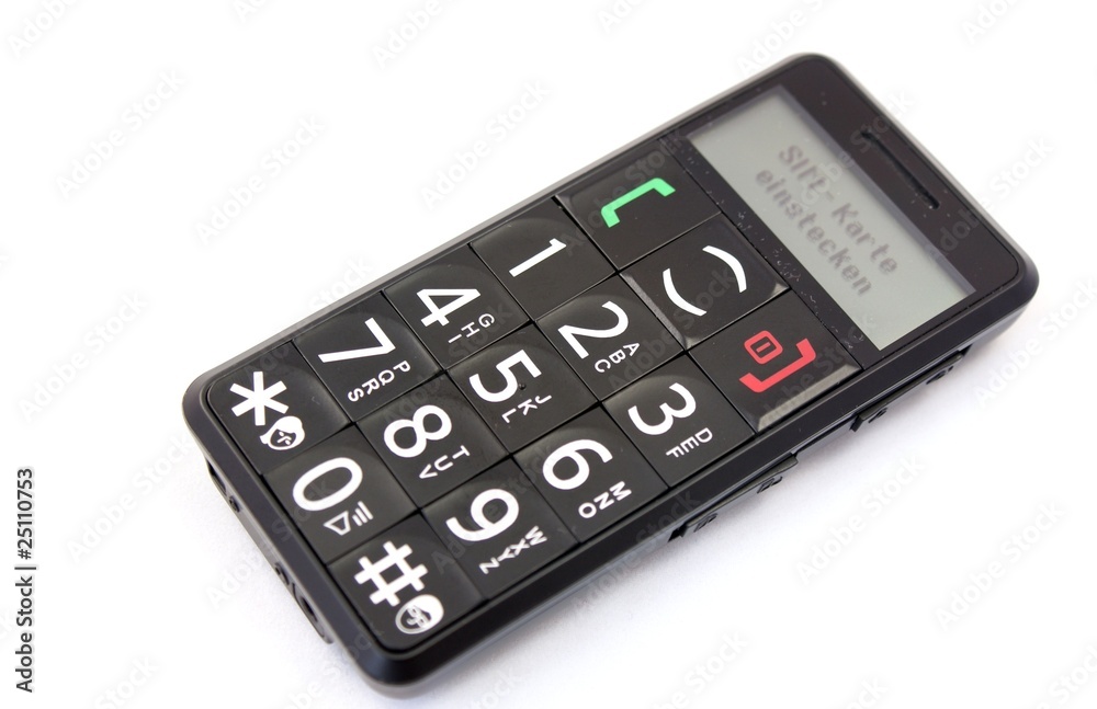 Obraz premium Seniorentelefon / Handy
