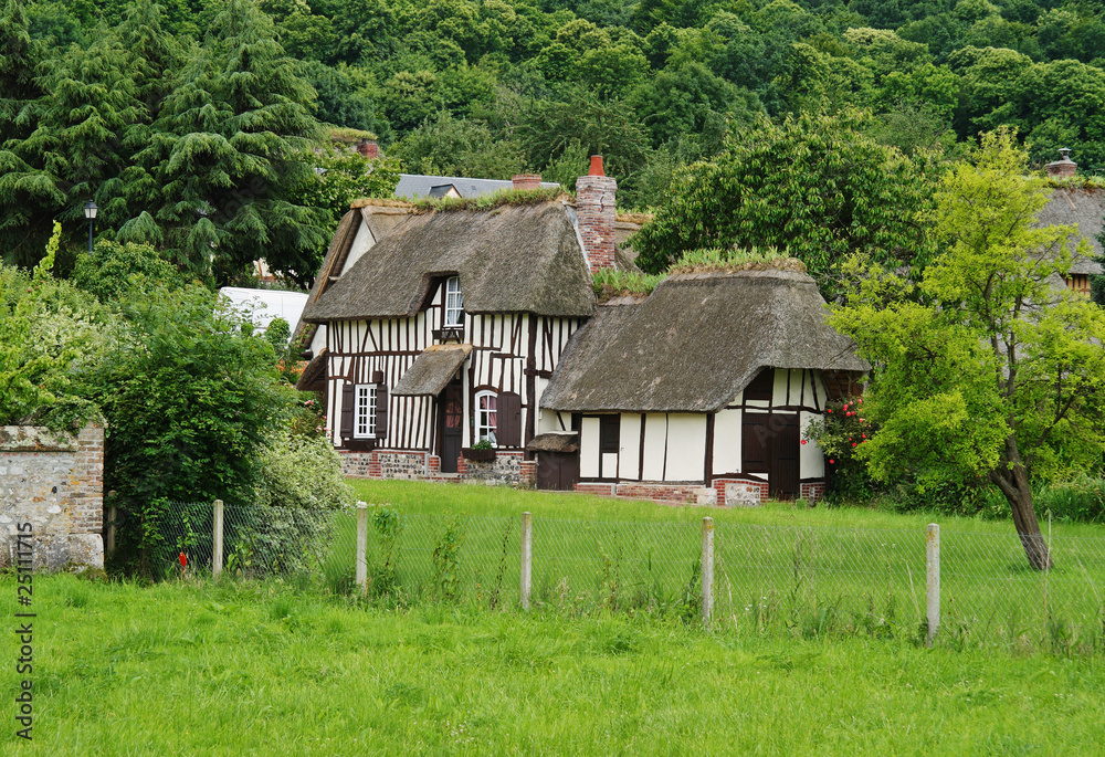 Traditional Timber Framed Normandy Cottages