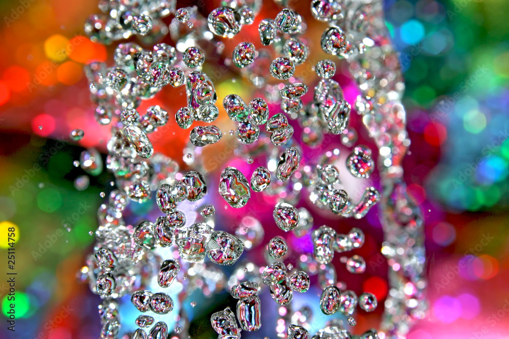 Rainbow drops.