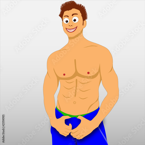 Muscle man