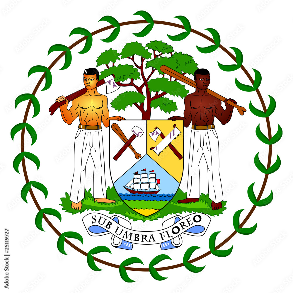 Belize Coat of Arms Belize Coat of Arms