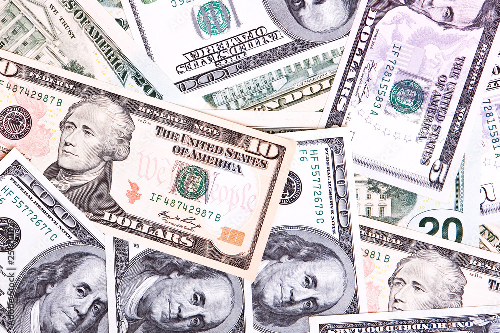 Fototapeta premium dollars