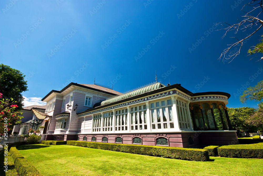 historical building in thailand palace