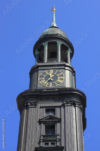 Hauptkirche St. Michaelis zu Hamburg.
