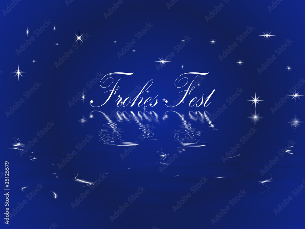 Naklejka premium Frohes Fest