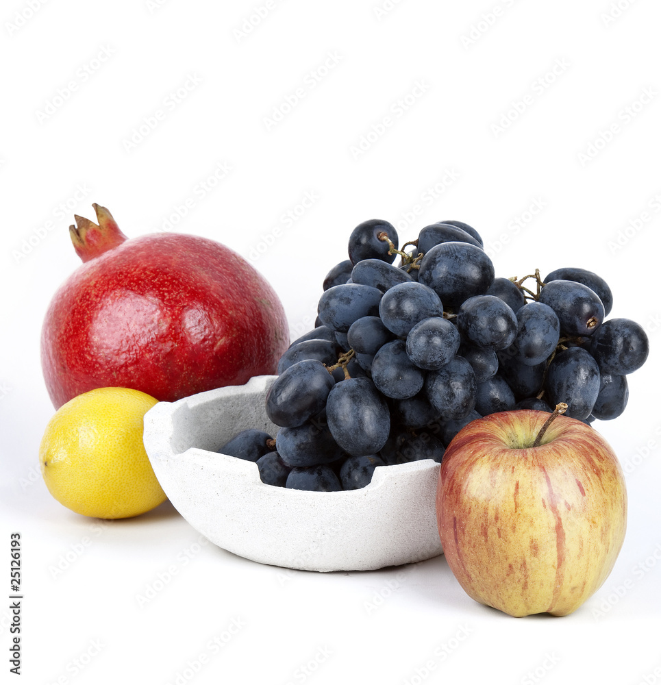 pomegranate with other fruits pomegranate with other fruits
