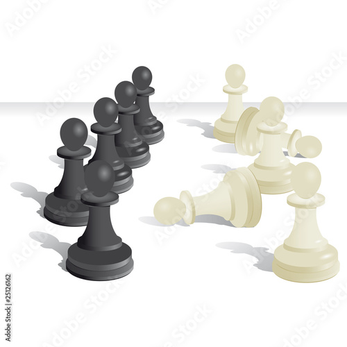 Chess pawn vector