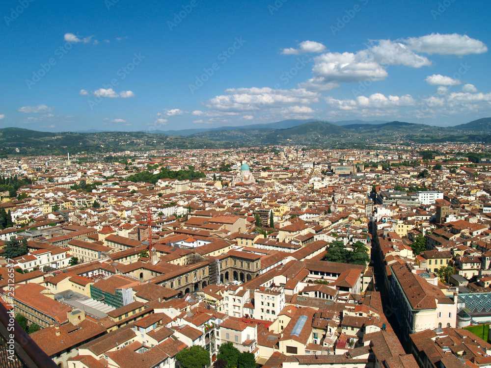 Obraz premium looking over Florence, Italy