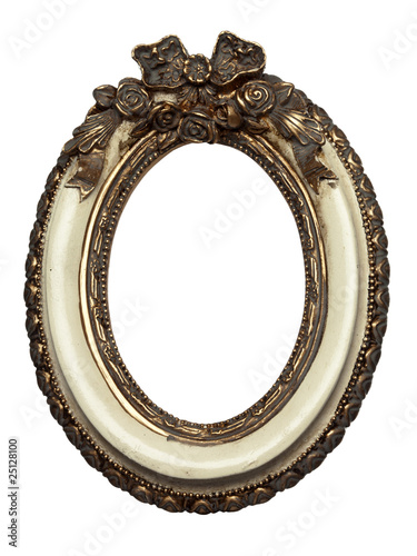 oval shape baroque picture frame
