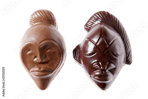 Masque chocolat noir et lait photo