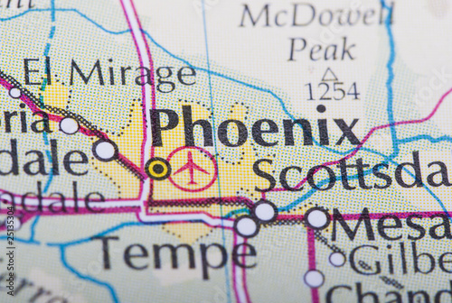 Phoenix map