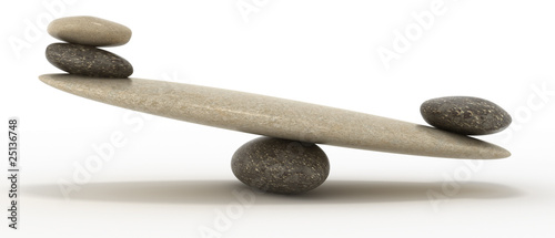 Pebble stability scales with large and small stones