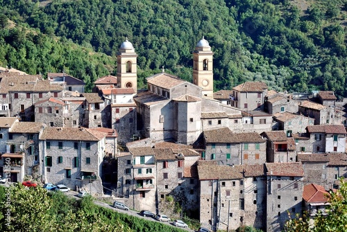 Veduta di Piglio - Frosinone - Lazio - Italia photo