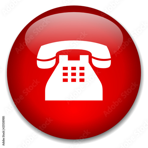 TELEPHONE Web Button (phone contact customer service call us now