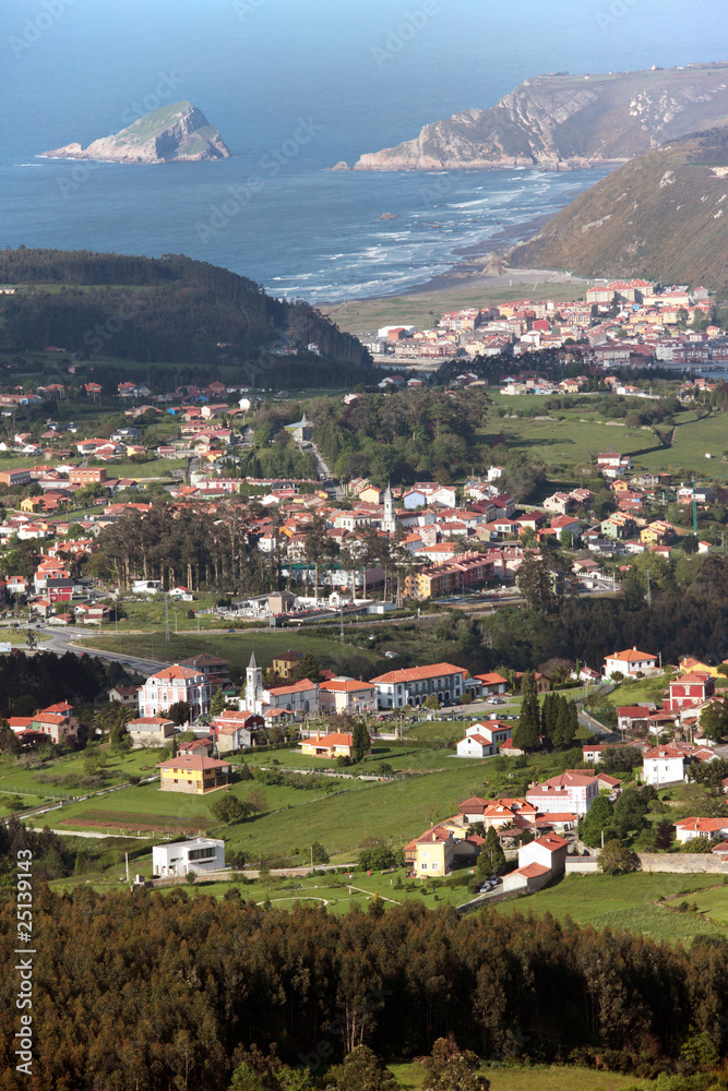 Fototapeta premium Coast village in Spain