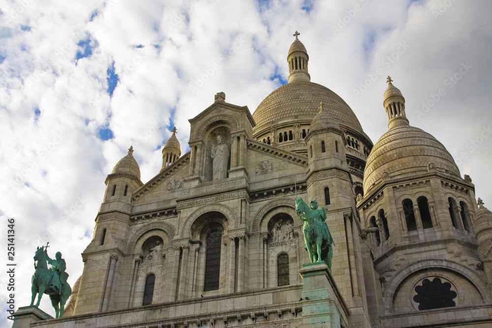 Sacre coeur at Montmartre,