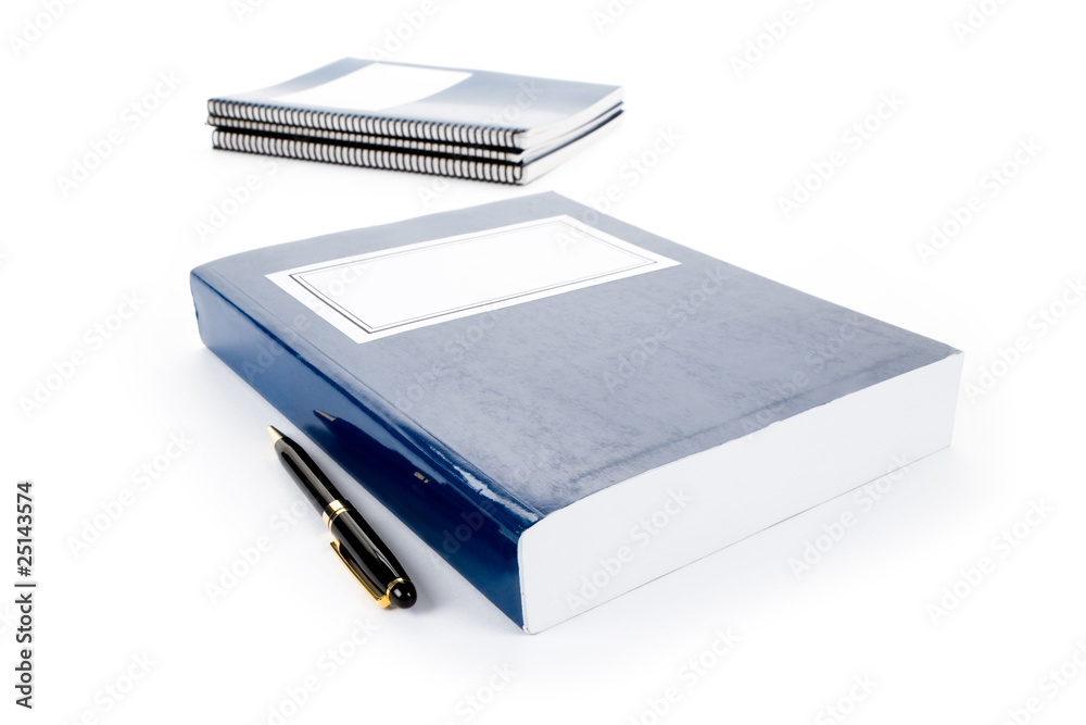 Blue school textbook Blue school textbook